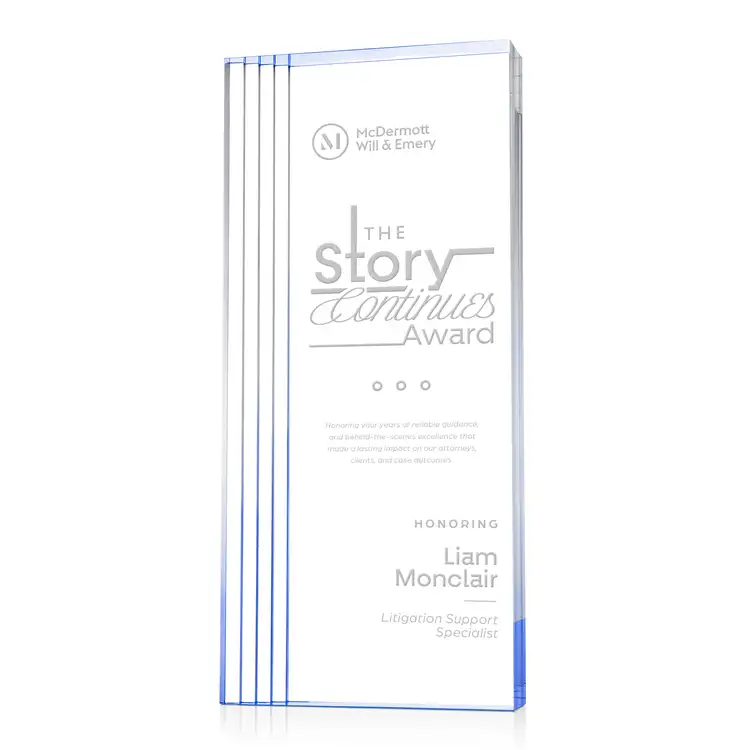 Haverton Award - Acrylic - Engraved #3