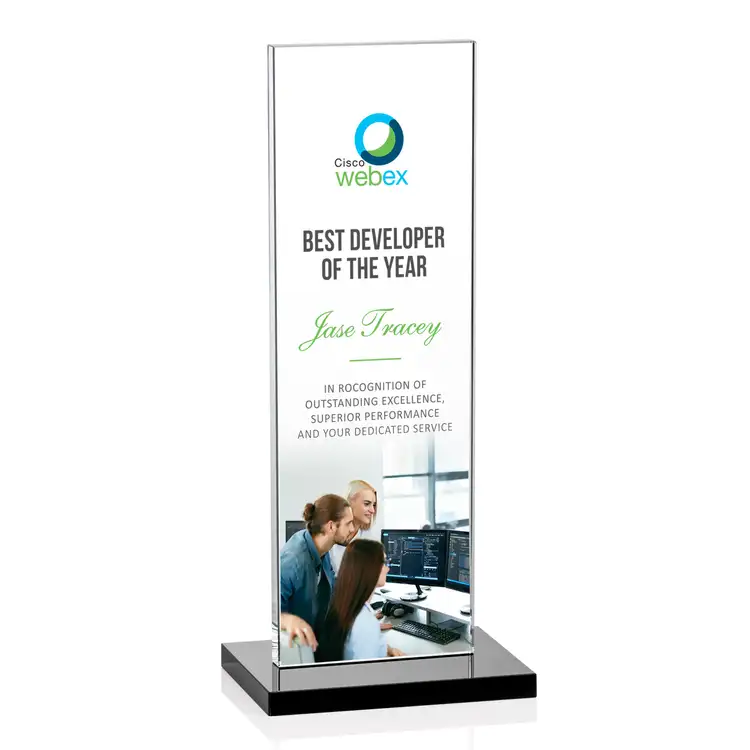 Heathrow Starfire Crystal Award - Multicolor #5