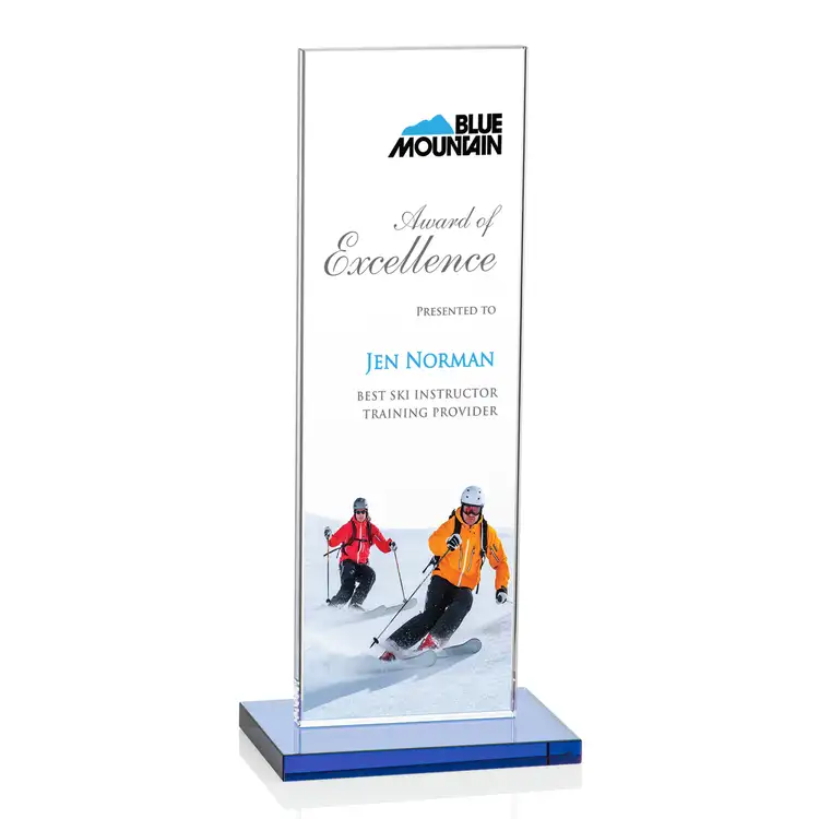 Heathrow Starfire Crystal Award - Multicolor #9