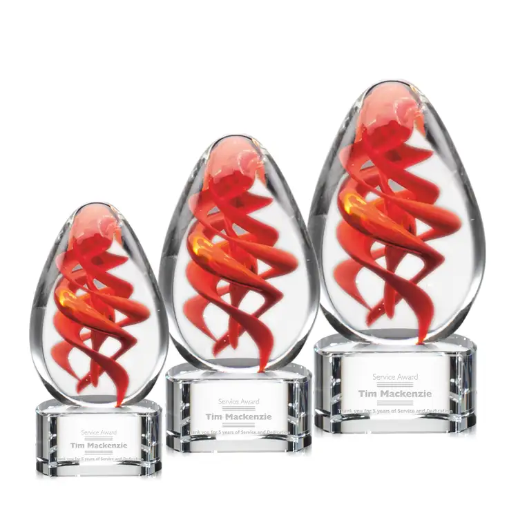 Trophée Helix sur socle Paragon