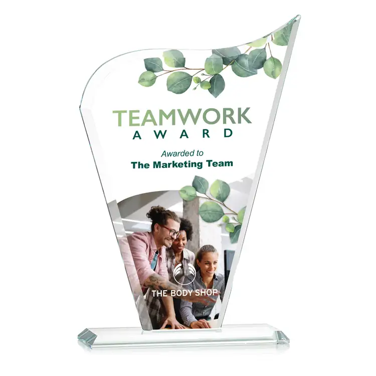 Hepscott Starfire Crystal Award - Multicolor #4