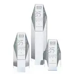Trophée Hexagon Tower en cristal optique