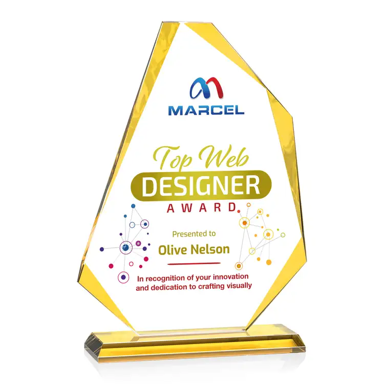 Hillmont Award - Starfire Crystal - Multicolor #2