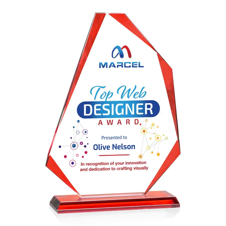 Hillmont Award - Starfire Crystal - Multicolor #5