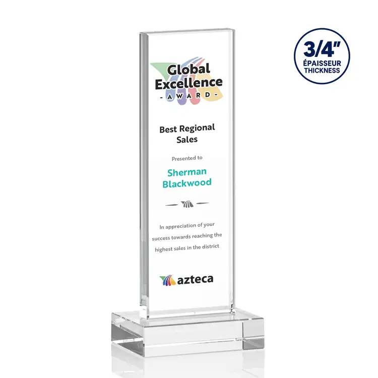 Holmes Starfire Crystal Award - Multicolor #2