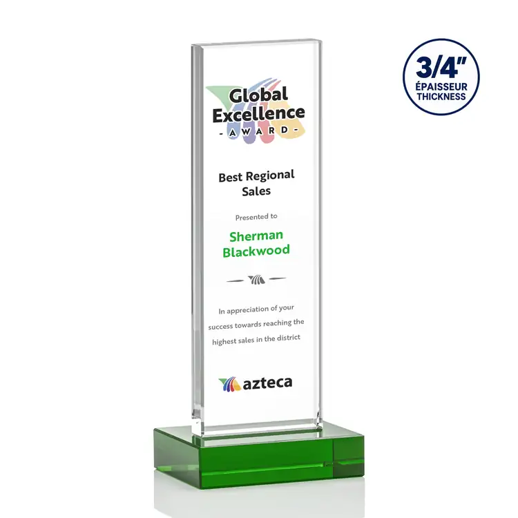 Holmes Starfire Crystal Award - Multicolor #4