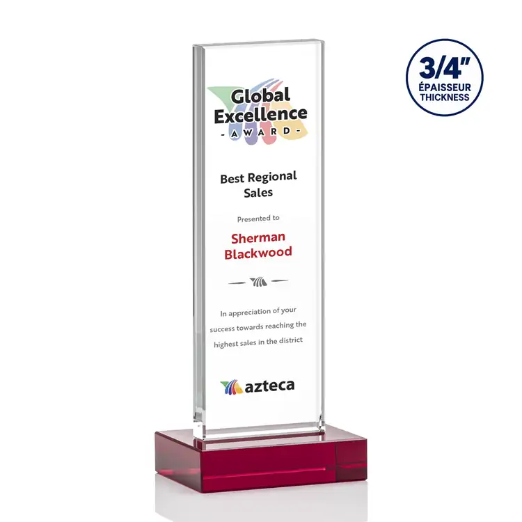 Holmes Starfire Crystal Award - Multicolor #7