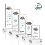 Trophée Holmes en cristal Starfire - Multicolore