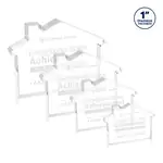 Trophée Homestyle en acrylique - Maison - Gravure
