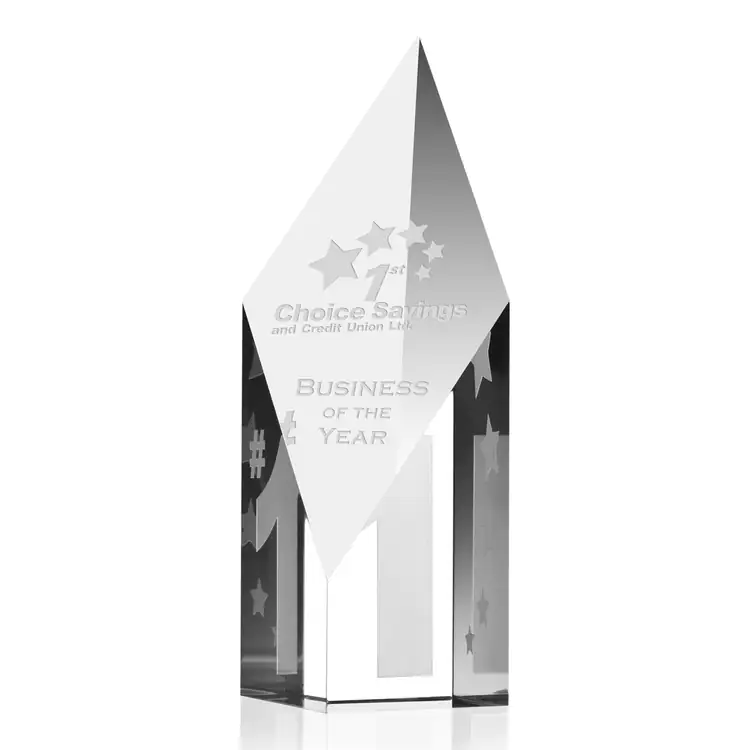 Trophée Honor en cristal optique #3