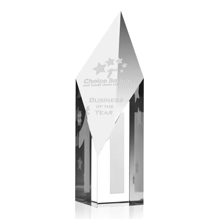Trophée Honor en cristal optique #4