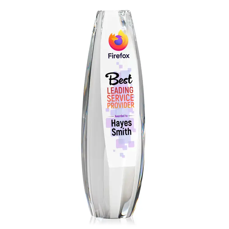 Trophée Hoover en cristal optique - Multicolore #4