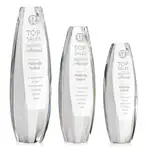 Trophée Hoover en cristal optique
