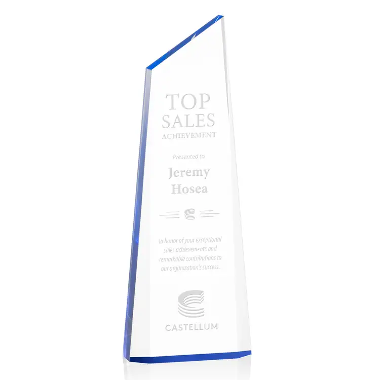 Hudson Acrylic Award - Laser Engraving #4