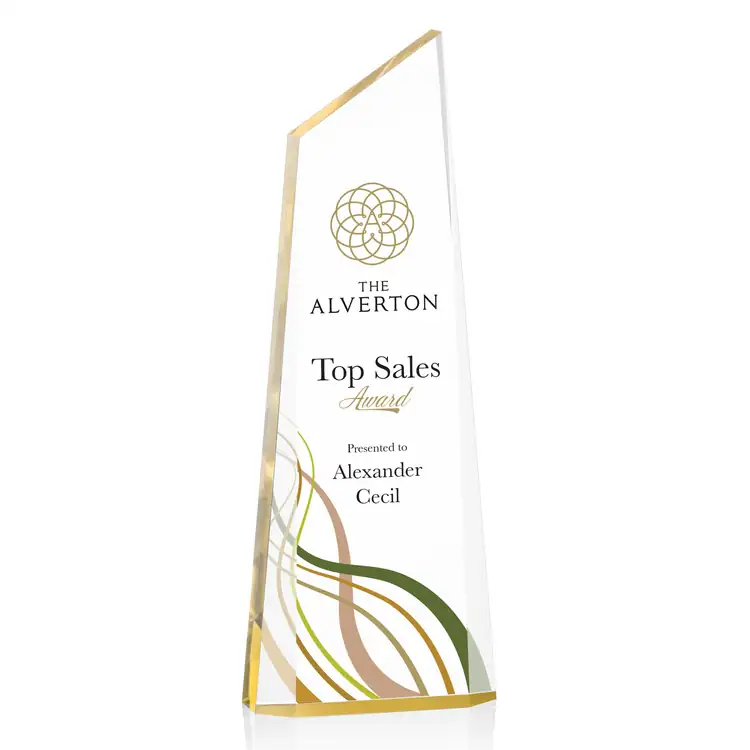 Hudson Acrylic Award - Multicolor #3