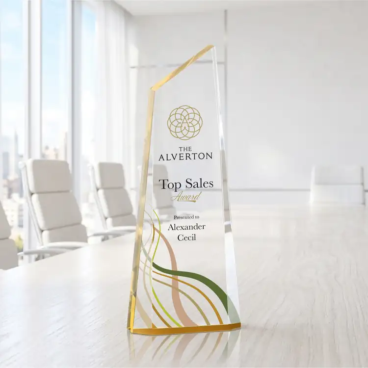 Hudson Acrylic Award - Multicolor #5