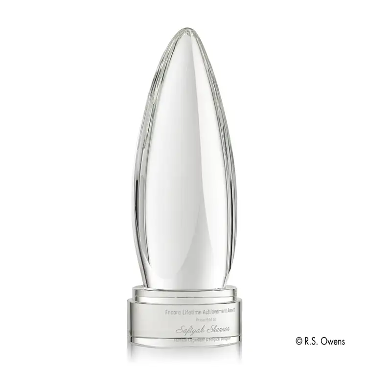 Trophée Icarus R.S. Owens en cristal optique