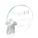 Trophée Inukshuk Northern en aluminium brossé