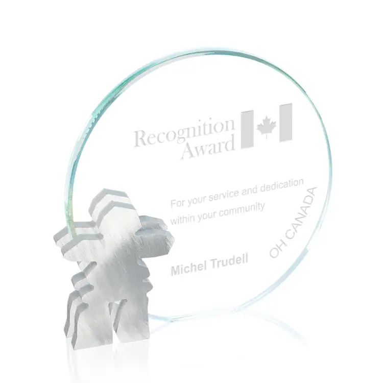 Northern Inukshuk Award in Brushed Aluminum