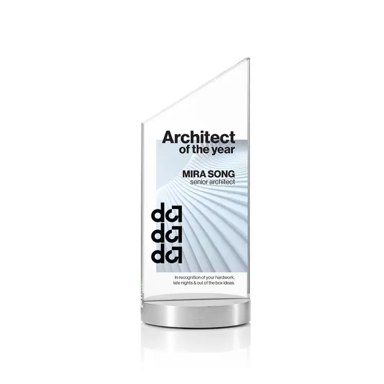 Islington Crystal and Aluminium Award - Multicolor #2