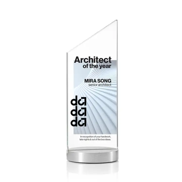 Islington Crystal and Aluminium Award - Multicolor #3