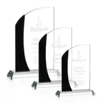 Trophée Jarvis en cristal Starfire - Gravure