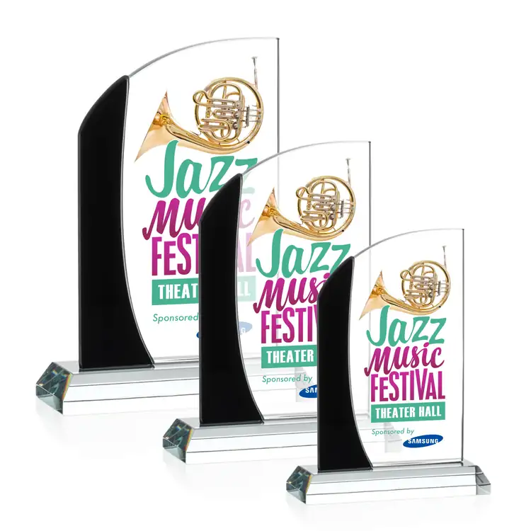 Jarvis Starfire Crystal Award - Multicolor