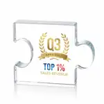 Trophée Jigsaw pièce centrale - Multicolore