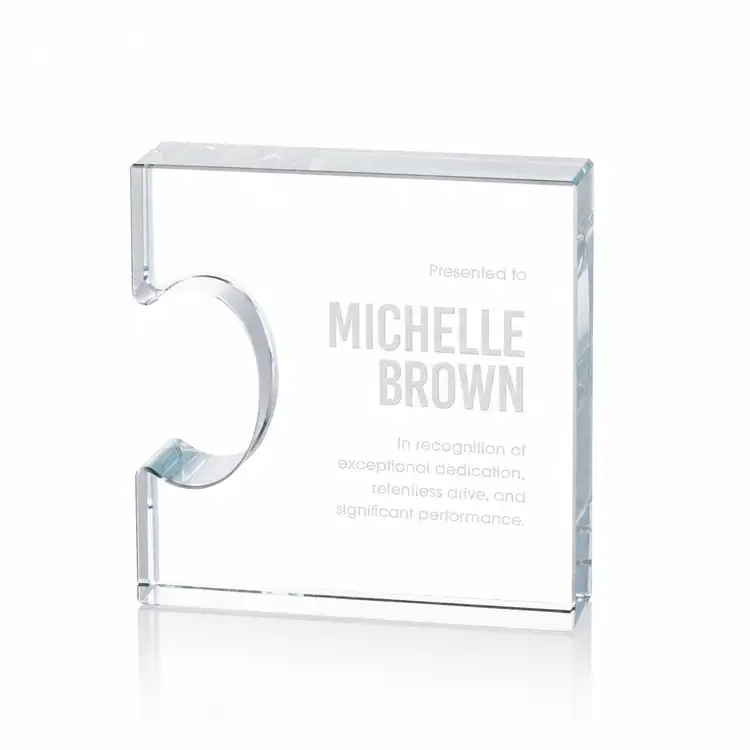 Jigsaw Right Piece Award - Deep Etch