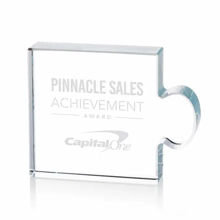 Jigsaw Left Piece Award - Deep Etch