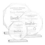 Trophée Kane en cristal Starfire - Gravure