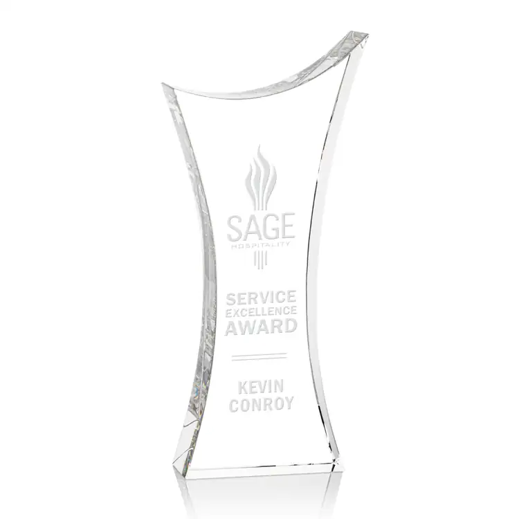 Keighley Optical Crystal Award - Deep Etch #4