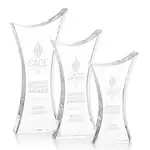 Trophée Keighley en cristal optique - Gravure