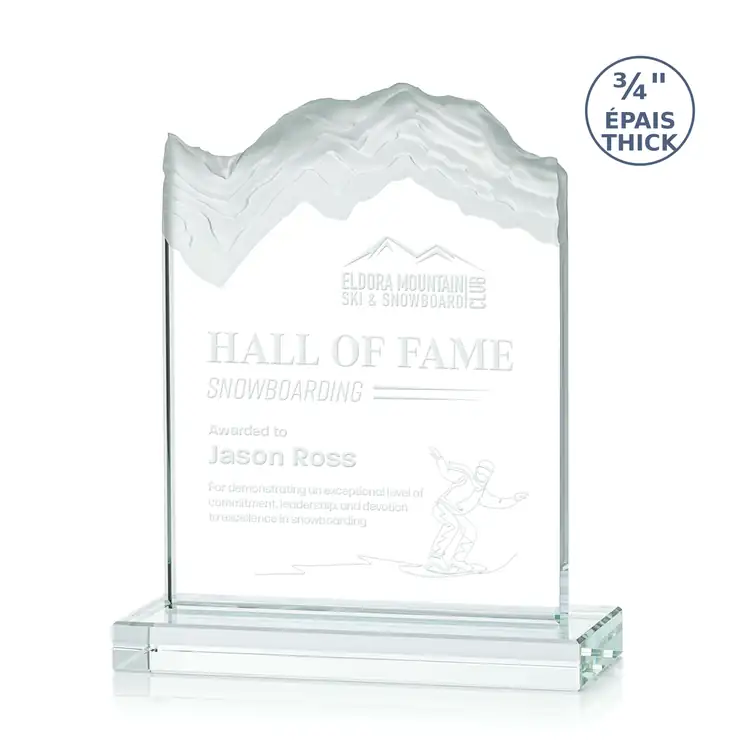 Kilimanjaro Jade Glass Award #3