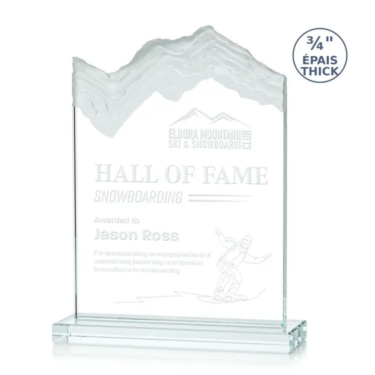 Kilimanjaro Jade Glass Award #4
