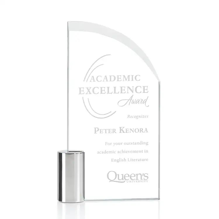 Kingsford Crystal and Chrome Award - Deep Etch #3