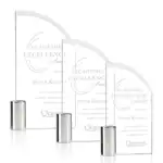 Trophée Kingsford en cristal et chrome - Gravure