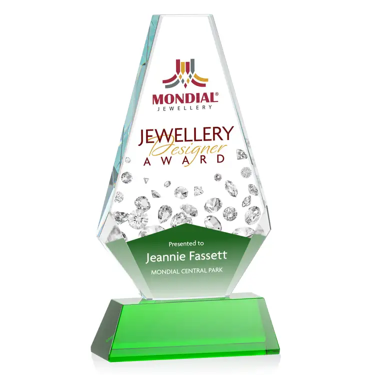Kingsley Award on Newhaven Base - Optical Crystal - Multicolor #3