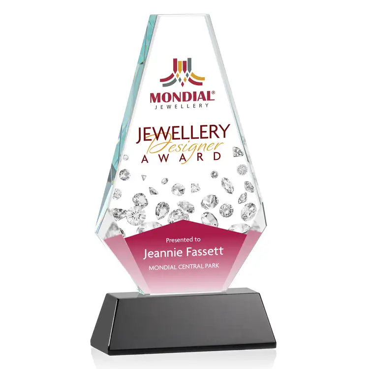 Kingsley Award on Newhaven Base - Optical Crystal - Multicolor #4