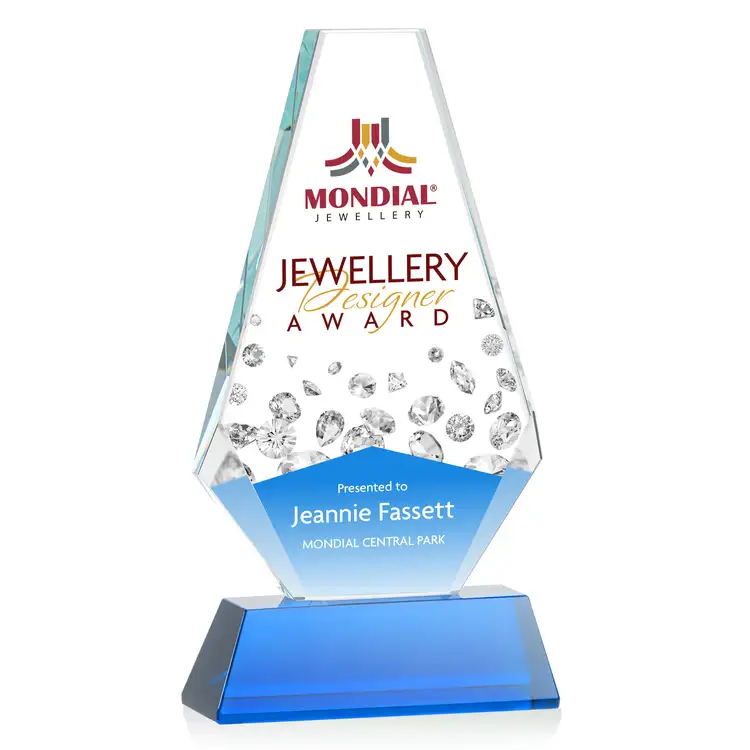 Kingsley Award on Newhaven Base - Optical Crystal - Multicolor #5