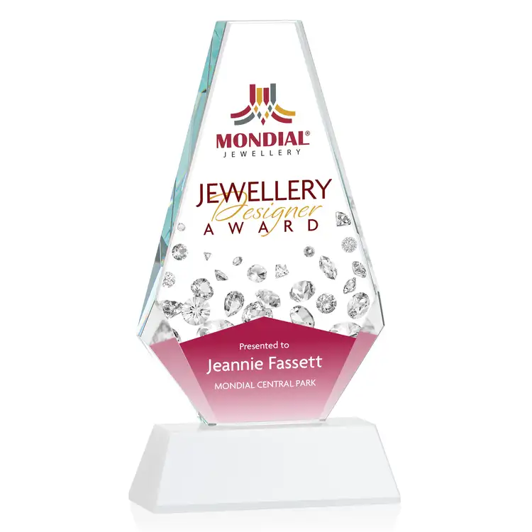 Kingsley Award on Newhaven Base - Optical Crystal - Multicolor #7