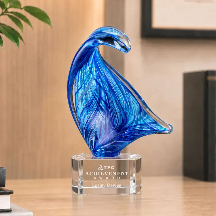 Laguna Award on Paragon Base - Deep Etch #14