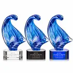 Trophée Laguna sur socle Paragon - Gravure