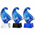 Trophée Laguna sur socle Robson - Gravure
