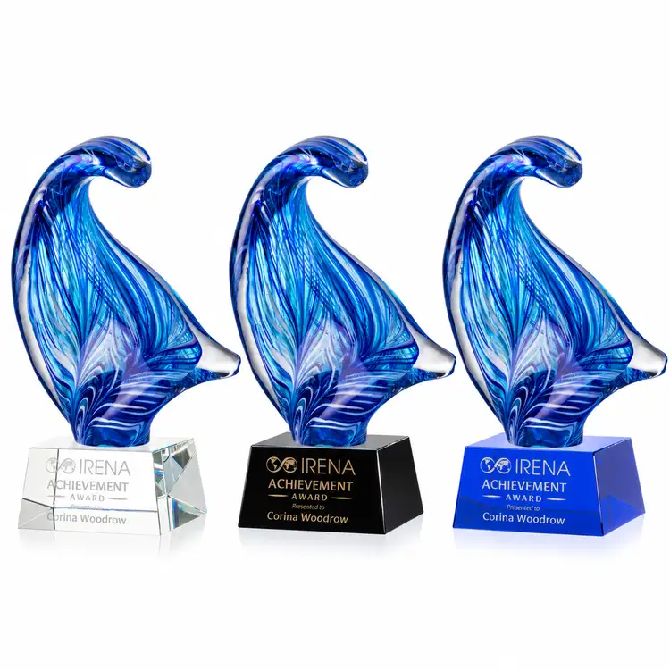 Laguna Award on Robson Base - Deep Etch