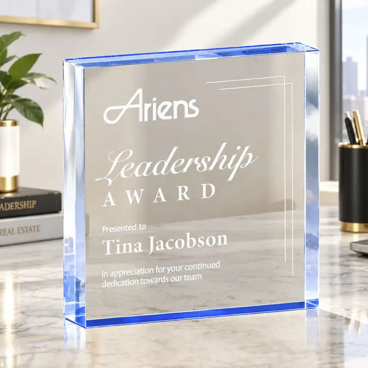 Laval Acrylic Award - Laser Engraved #11