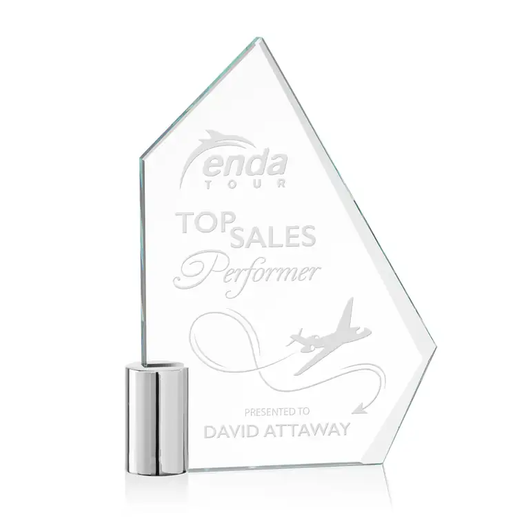 Lawton Starfire Crystal Award #4