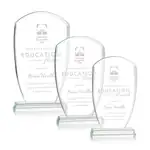 Trophée Leighlin en cristal Starfire - Gravure