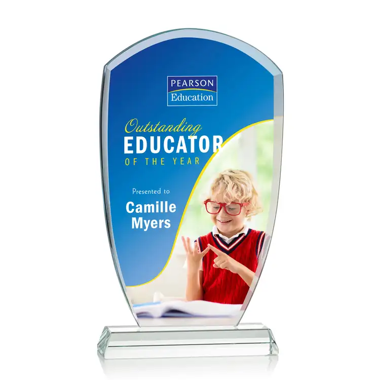 Leighlin Starfire Crystal Award - Multicolor #2