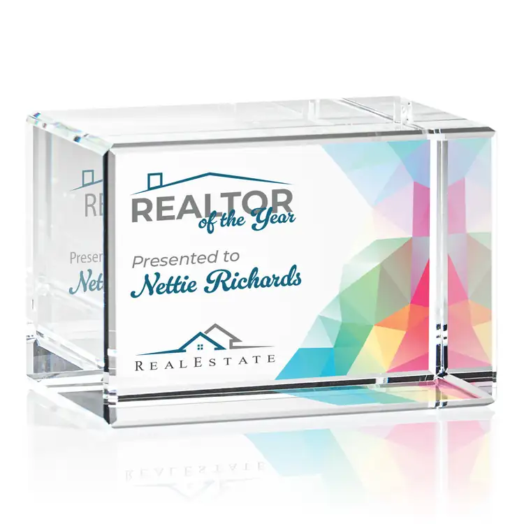 Lexington Optical Crystal Award - Multicolor #2